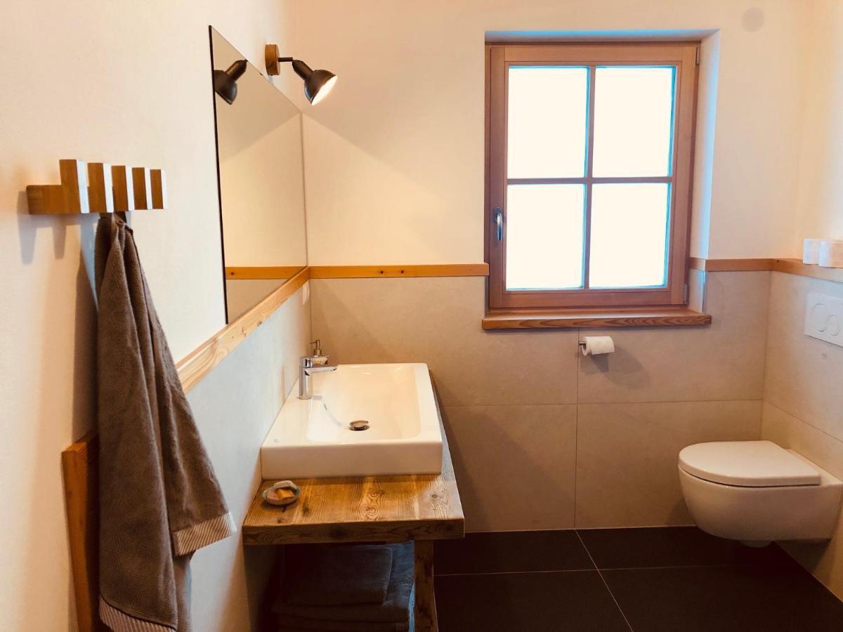 Bergidyll An Der Lane - Pfunders Apartment Luaran gambar