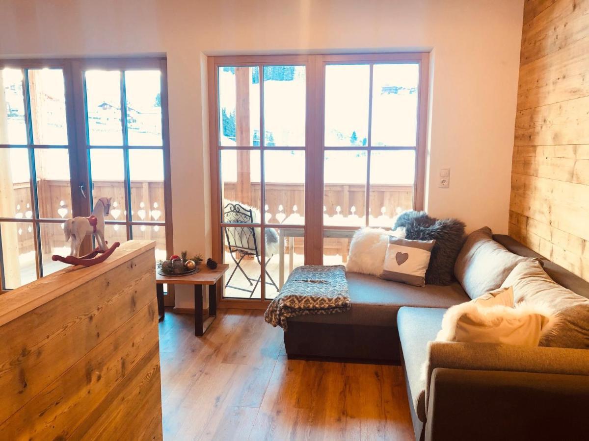Bergidyll An Der Lane - Pfunders Apartment Luaran gambar